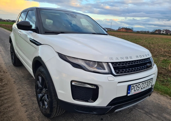 Land Rover Range Rover Evoque cena 84400 przebieg: 76000, rok produkcji 2017 z Lubomierz małe 301